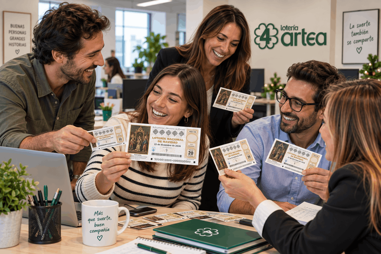 Lotería de Navidad para empresas: te conseguimos el número y montamos hasta tu propia web de sorteo